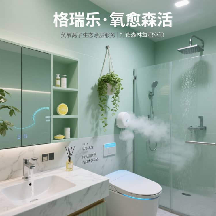 格瑞樂(lè)?氧愈森活 - 衛(wèi)生間空氣凈化解決方案：讓每一處潔凈都縈繞森林般的清新里